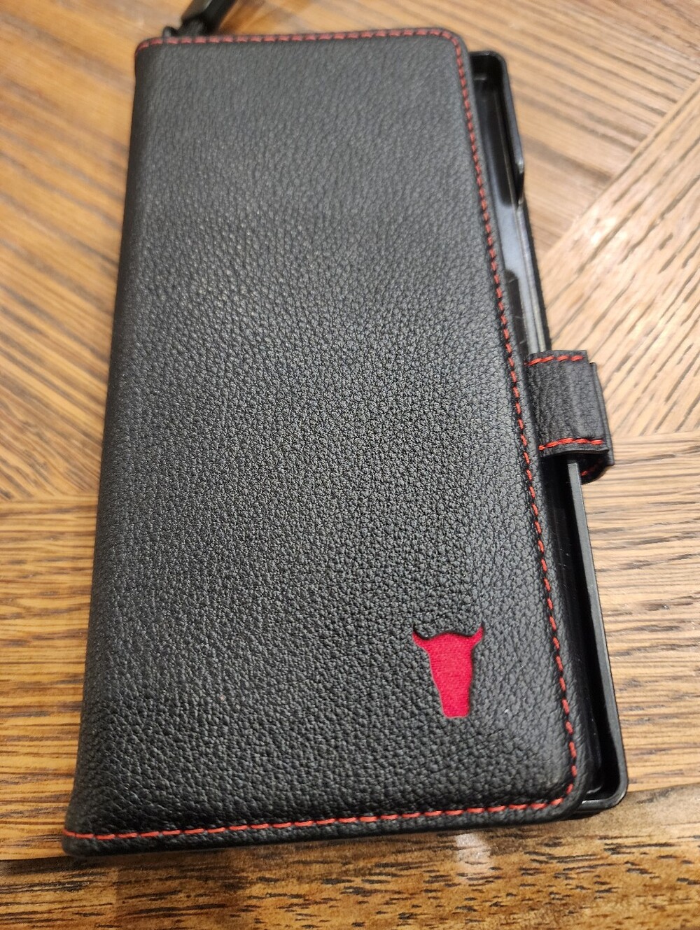Torro Gslaxy Z Phone Red/black Leather Phone Case